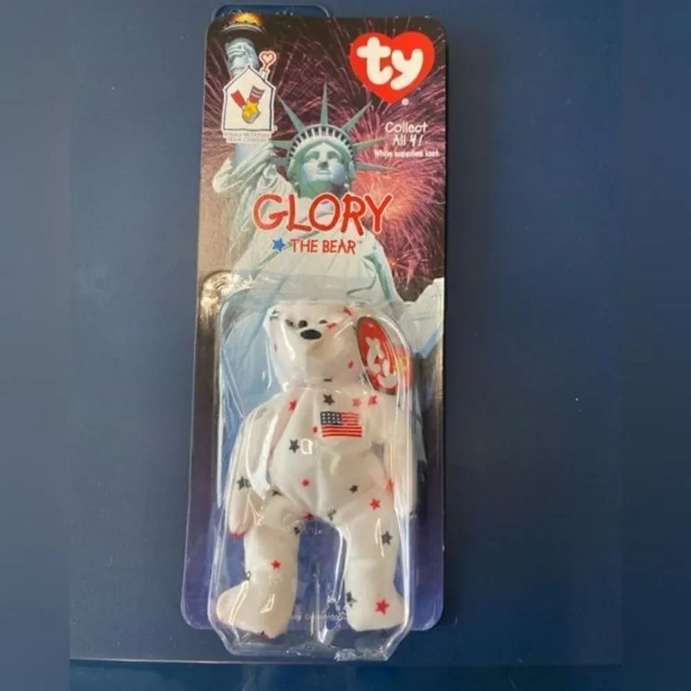 BNIB - TY McDonalds 1997 RARE Beanie Baby “Glory” and “Erin” with 1993 E…